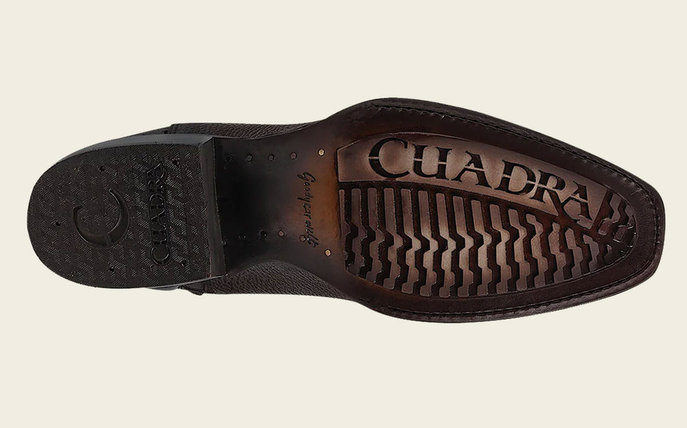 Cuadra - 1J2KMO: Leather sole with TPU graft for slip resistance.