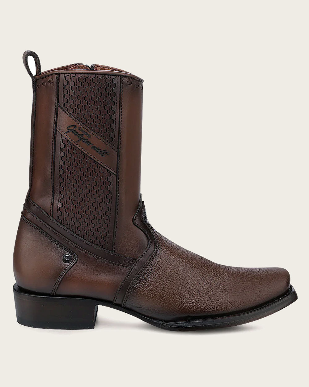 Premium Leather Boots: Genuine bovine leather for durability and luxury.