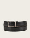 Formal reversible leather belt