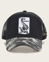 Black snapback cap with Alligator patch