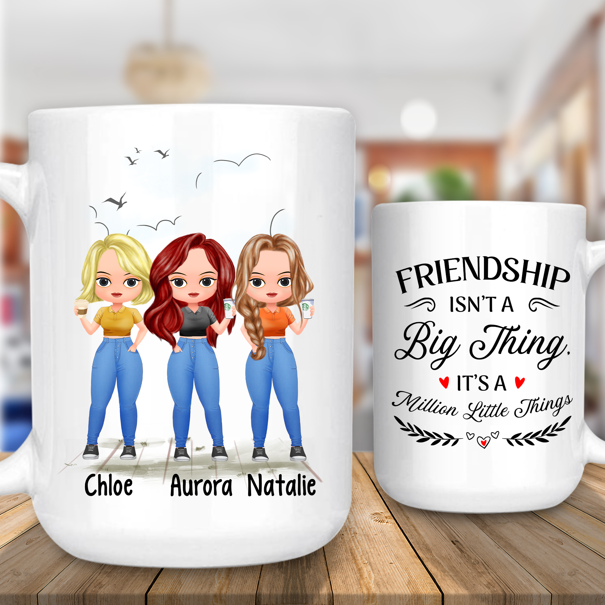 chibi best friends forever