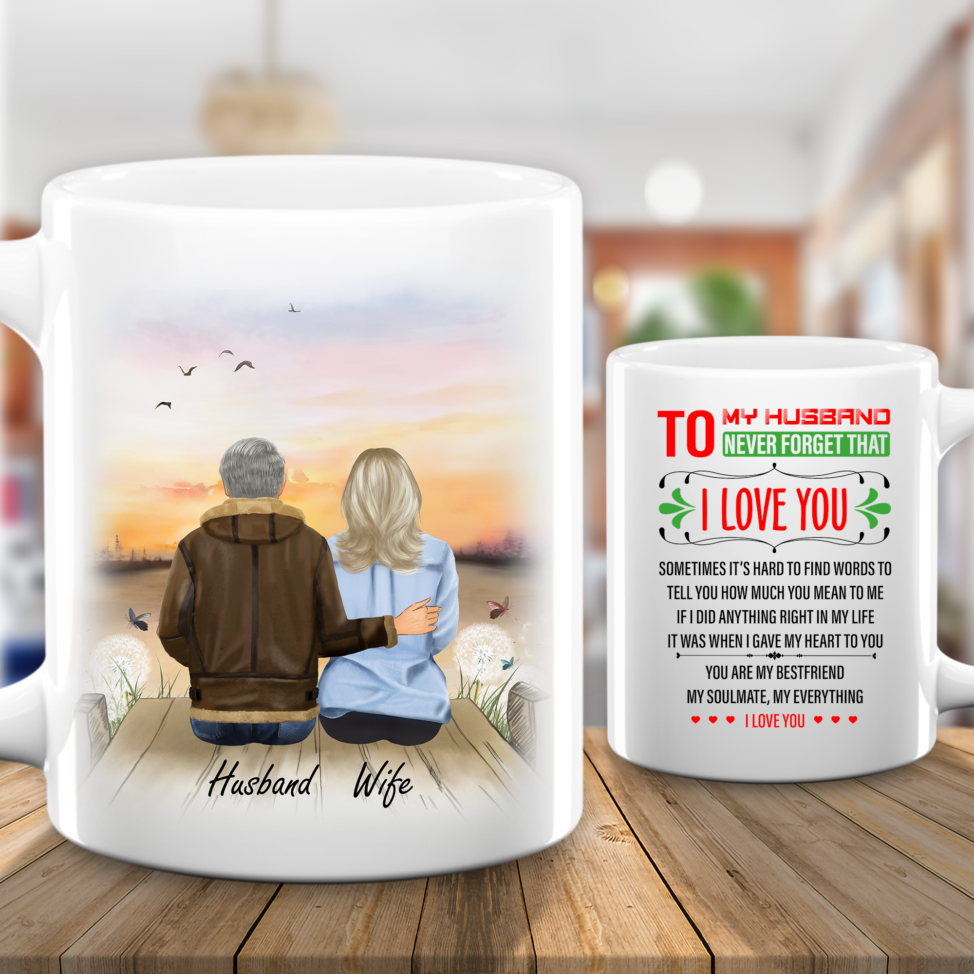 To My Husband Never Forget That I Love You Personalized Casual Family –  EmpiredGift