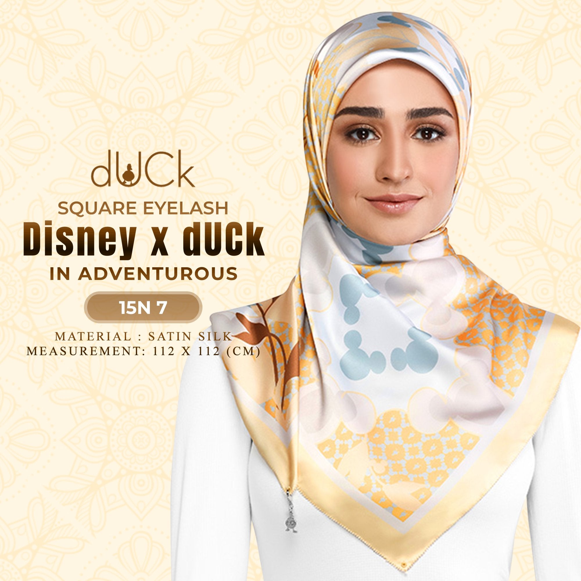 Disney x dUCk Mickey Square Collection u2013 Supplier Muslimah