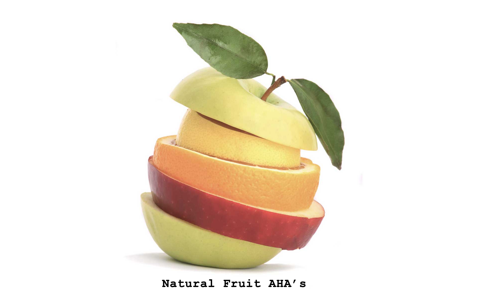 Types of natural AHA - Fruit AHAs