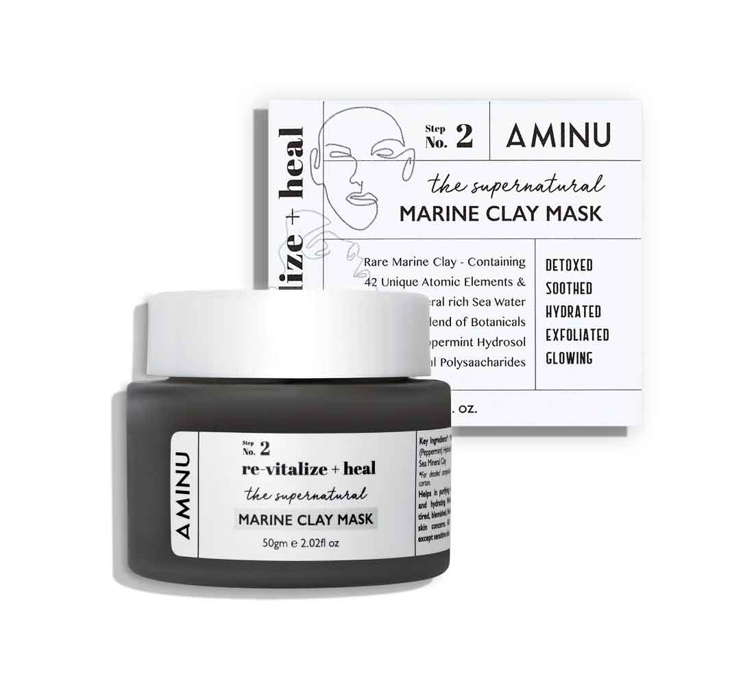 Marine Clay Mask for calming