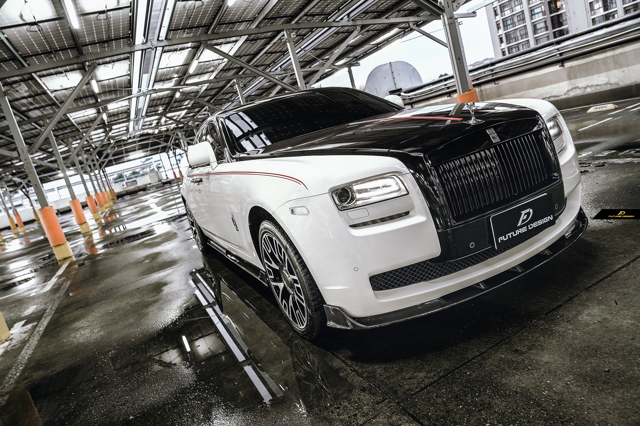 body kit For Rolls Royce Phantom FRP tuning body kit WALD style for RR  Ghost 20042012 Not include the head headlamp   AliExpress Mobile