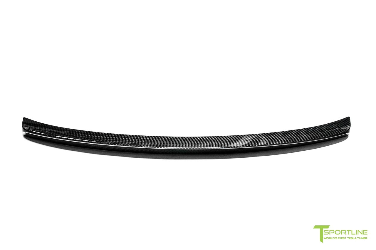 T Sportline Tesla Model 3 Carbon Fiber Sport Trunk Wing Spoiler – Cargym