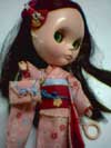 Japanese doll in kimono