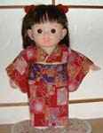 Japanese kimono doll