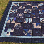 Japanese fabric quilt