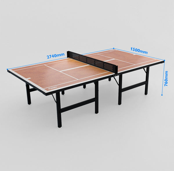 Ping Pong Table Size