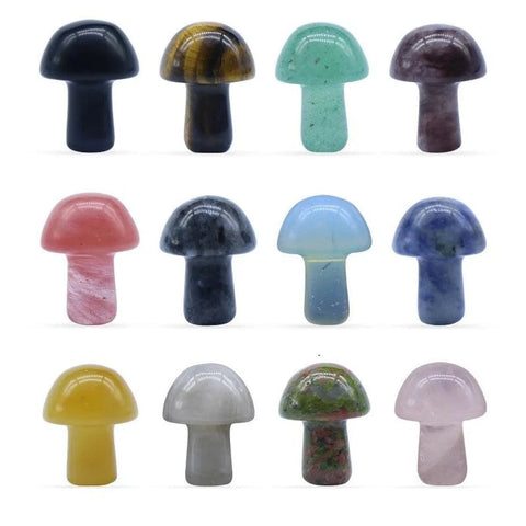 mushroom gemstones