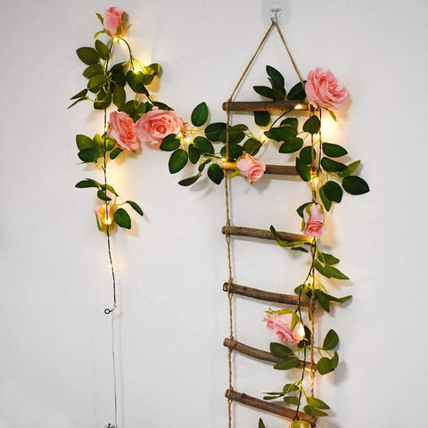 floral string lights