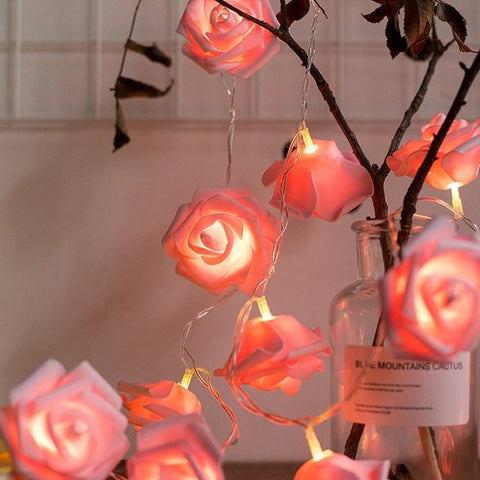 rose string lights