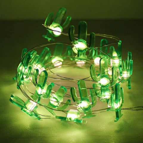 cactus string lights