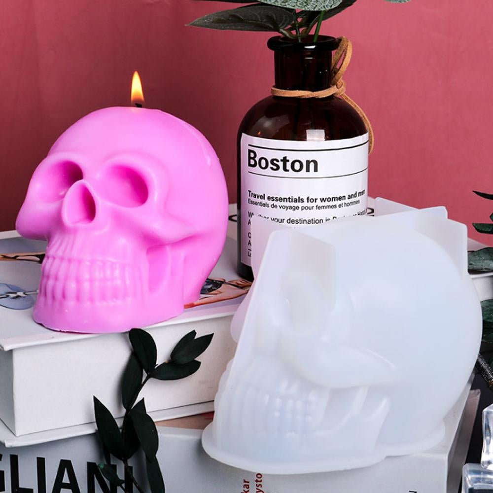 DIY Skull Candle Mold