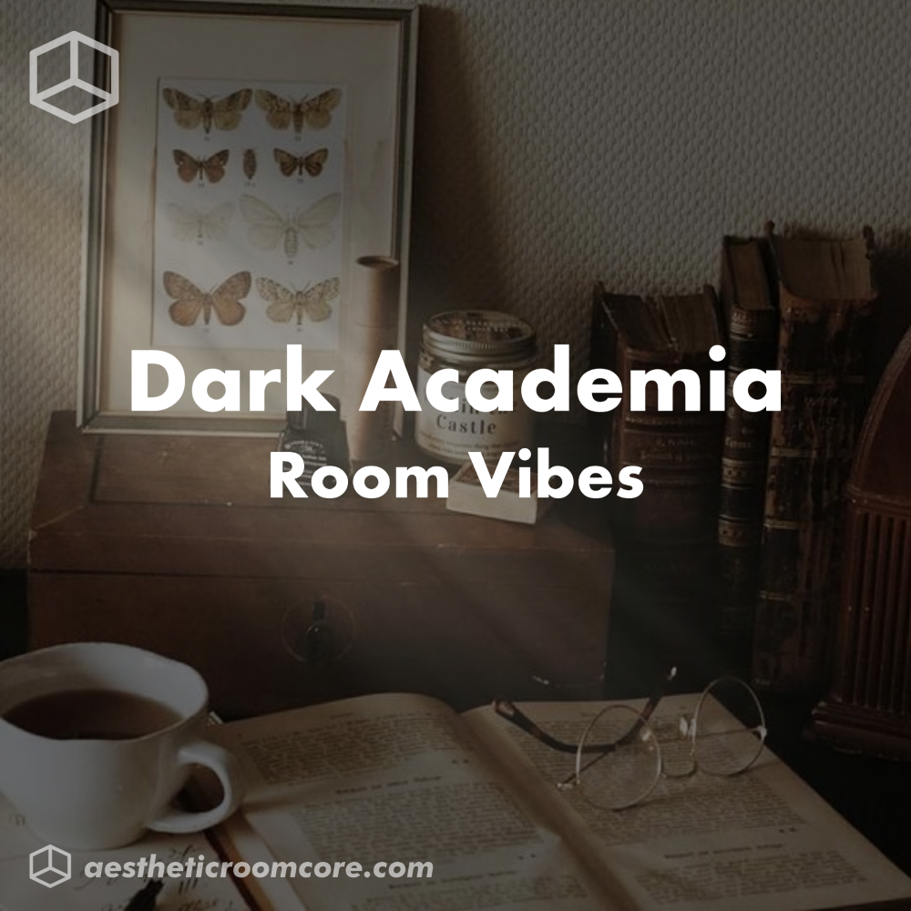 dark academia aesthetic room