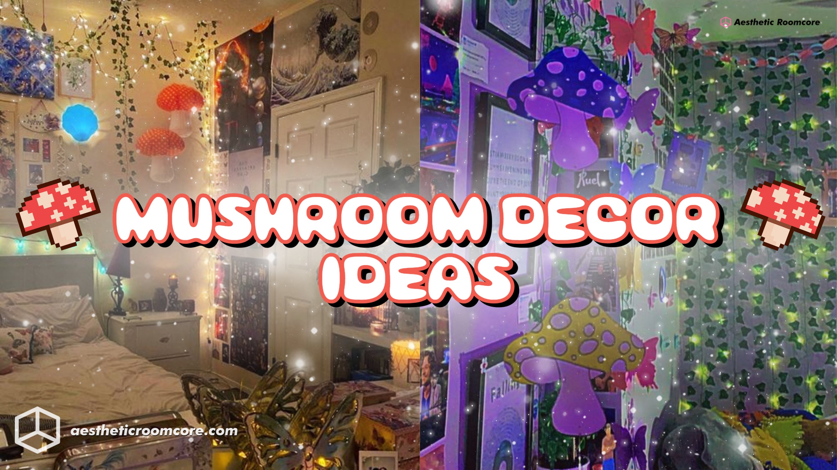 Aesthetic Mushroom Decor Ideas | Aesthetic Roomcore