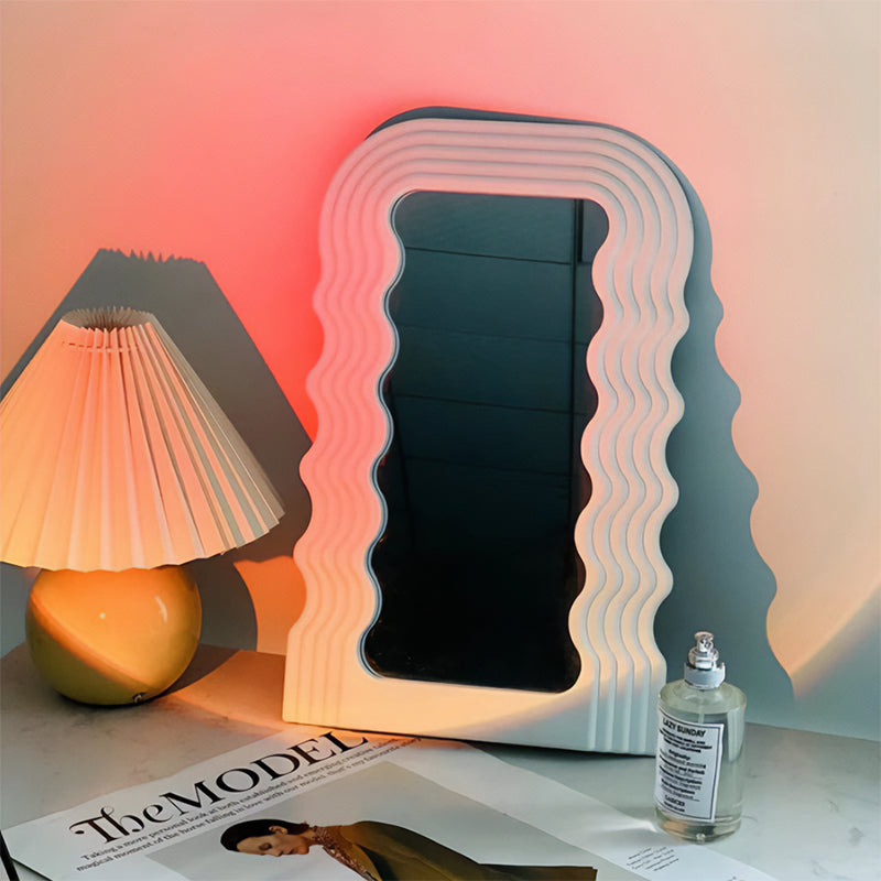 Danish Pastel Wavy Mirror