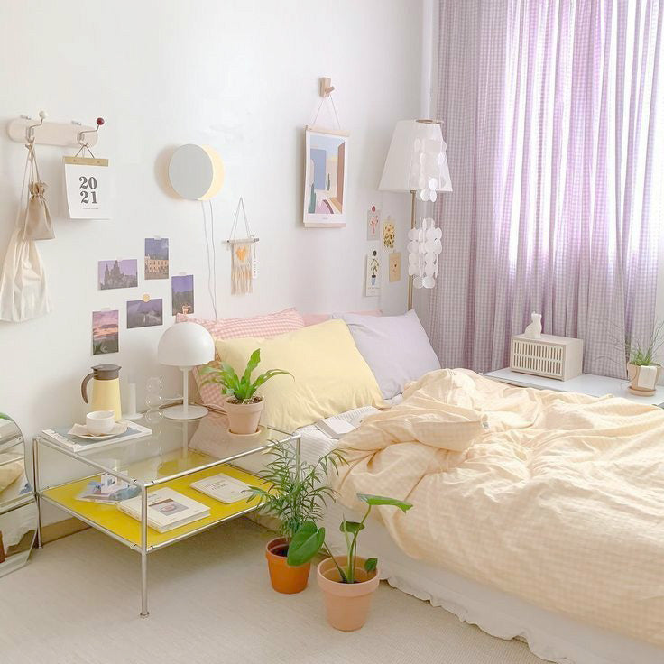 Soft and calming pastel bedroom decor ideas for a relaxing atmosphere