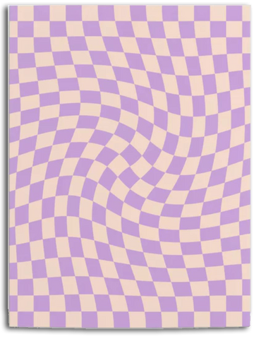 checkered poster