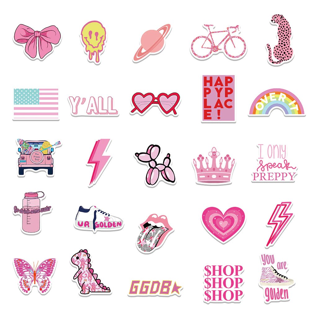 Preppy Stickers 