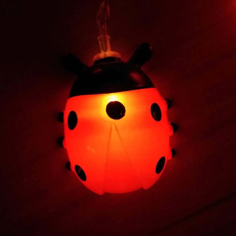 ladybug string lights