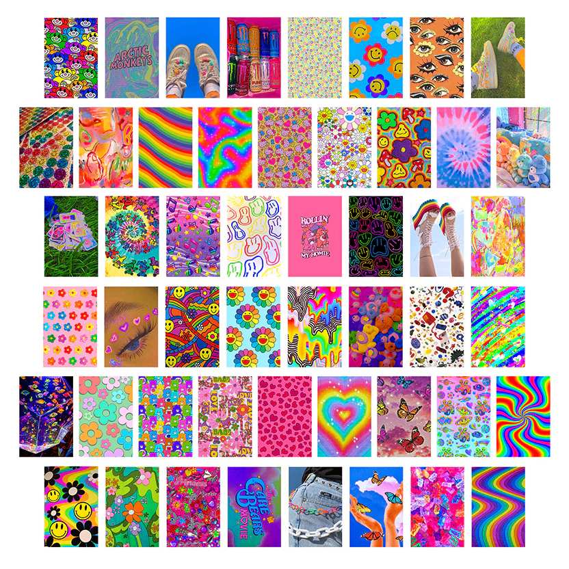 Aesthetic Collage Walls | Kidcore Collage Kit