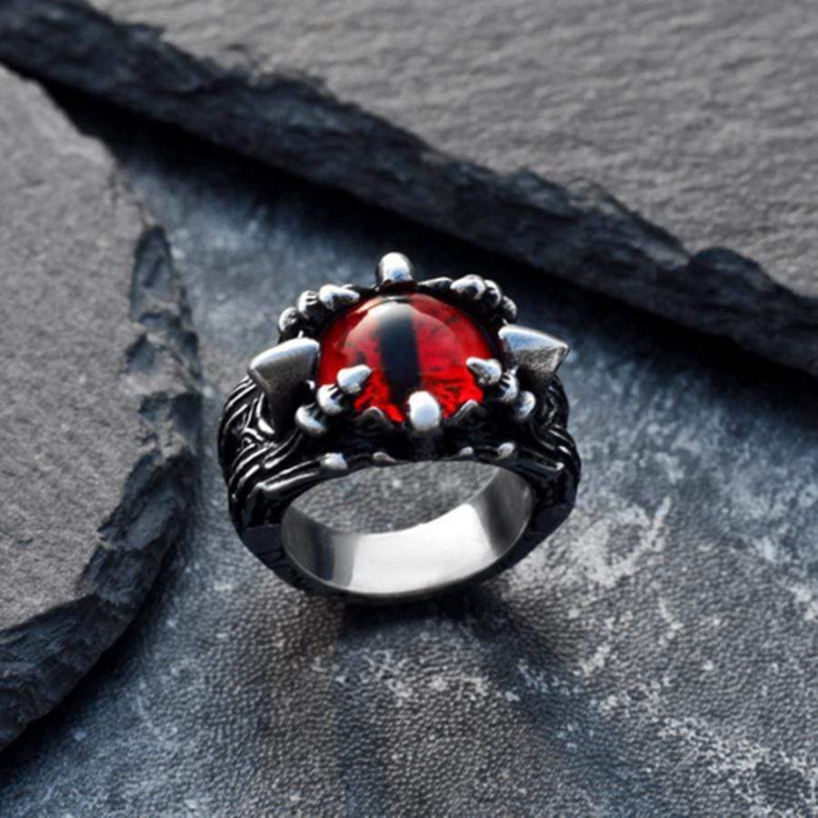 EYE OF SAURON STAINLESS STEEL RING | HMsubvers