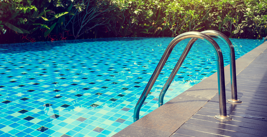 The colour of your pool finish and coping can make a dramatic difference to your backyard.