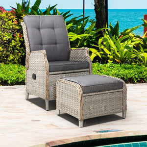 outdoor garden recliner chairs