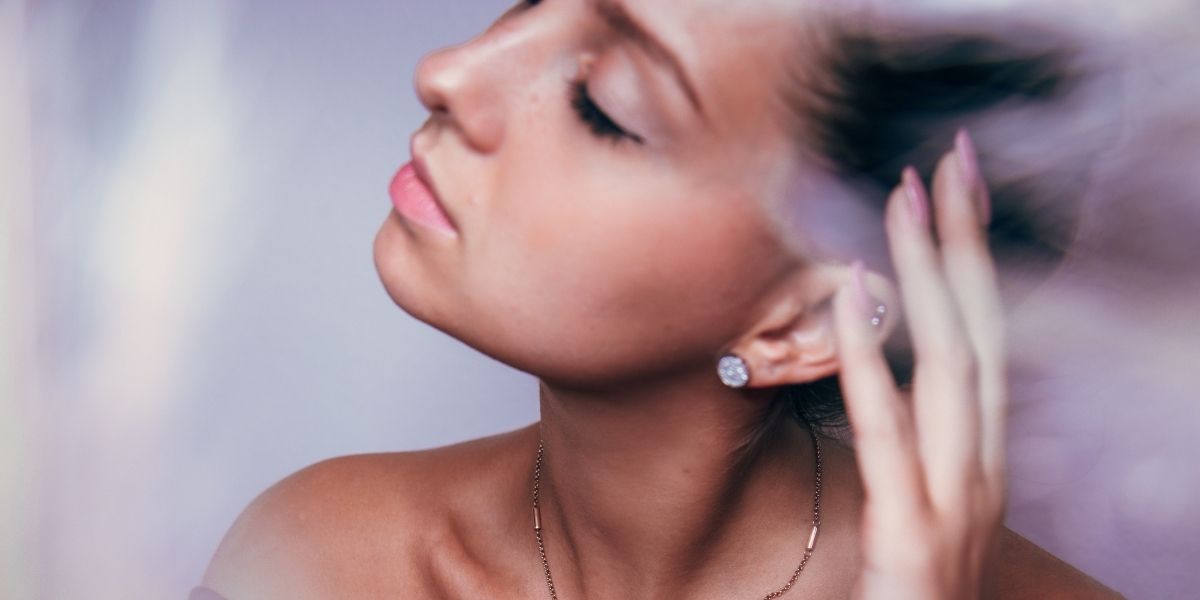 wedding silver earrings