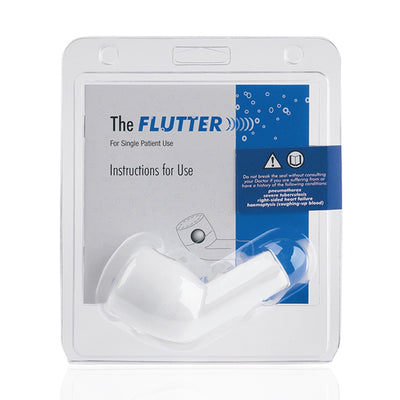 flutter valve mucus removal device