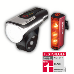 led Fahrradbeleuchtung sigma aura 80 bremslicht