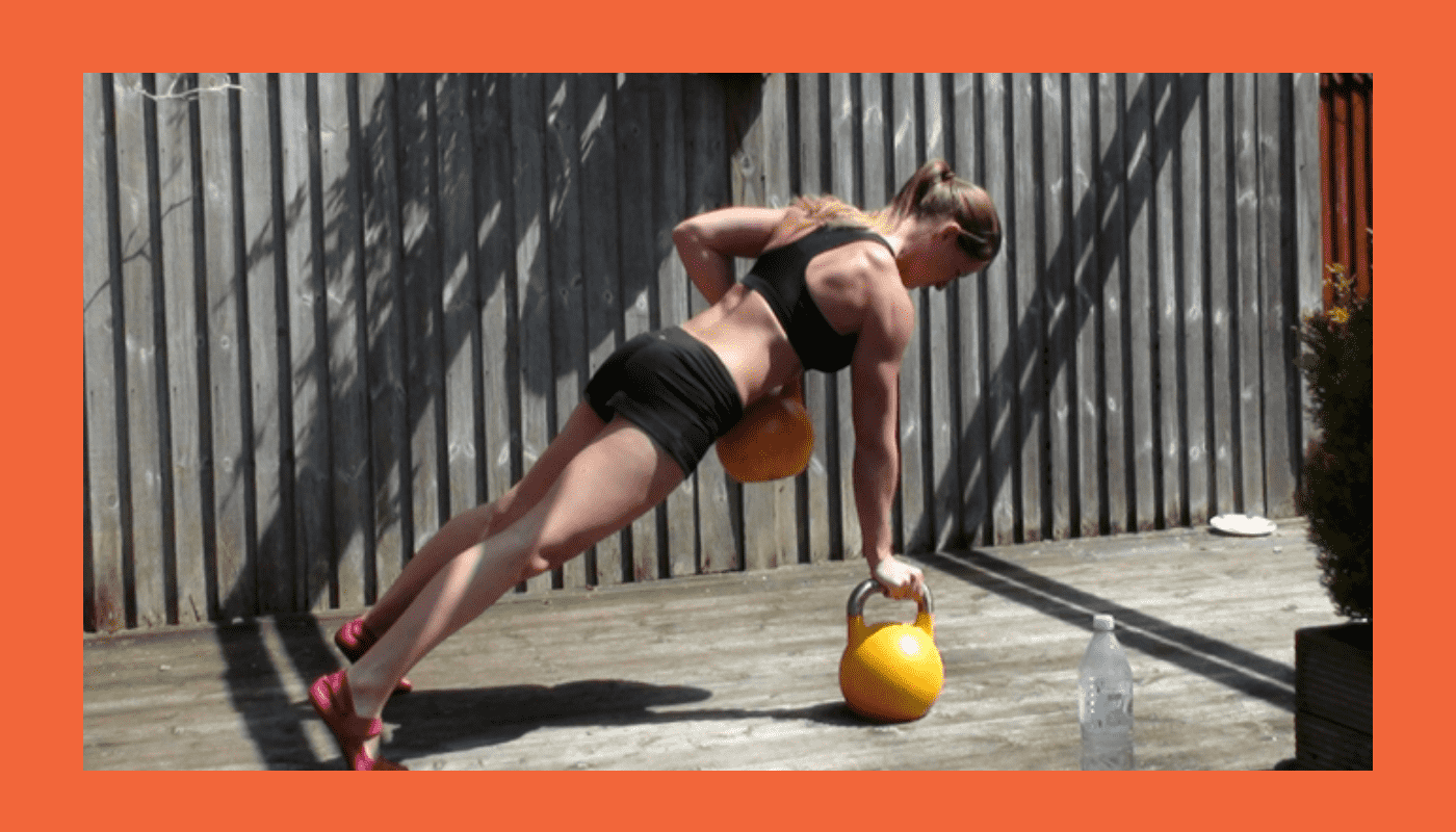 Kettlebell Renegade Rows