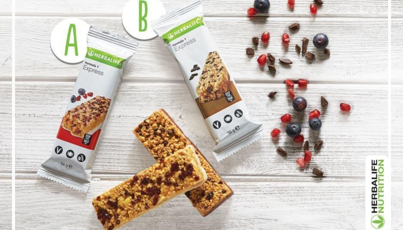 Herbalife Formula 1 Express Protein Bar as Meal Replacement