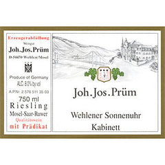2018 Joh. Jos. Prum Wehlener Sonnenuhr Riesling Kabinett, Mosel, Germany (750ml)