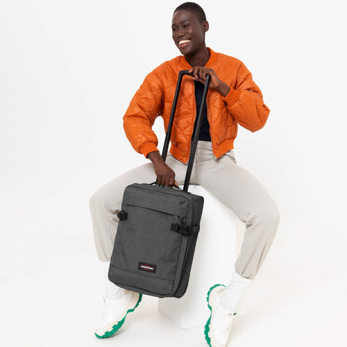 Eastpak Tranverz S Travel Suitcase Luggage Bag - Dark Grass –