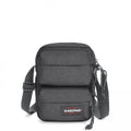 The One Doubled Black Denim Crossbody Bag Front View