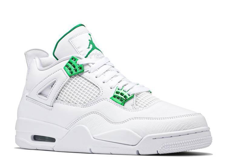 green metallic 4's