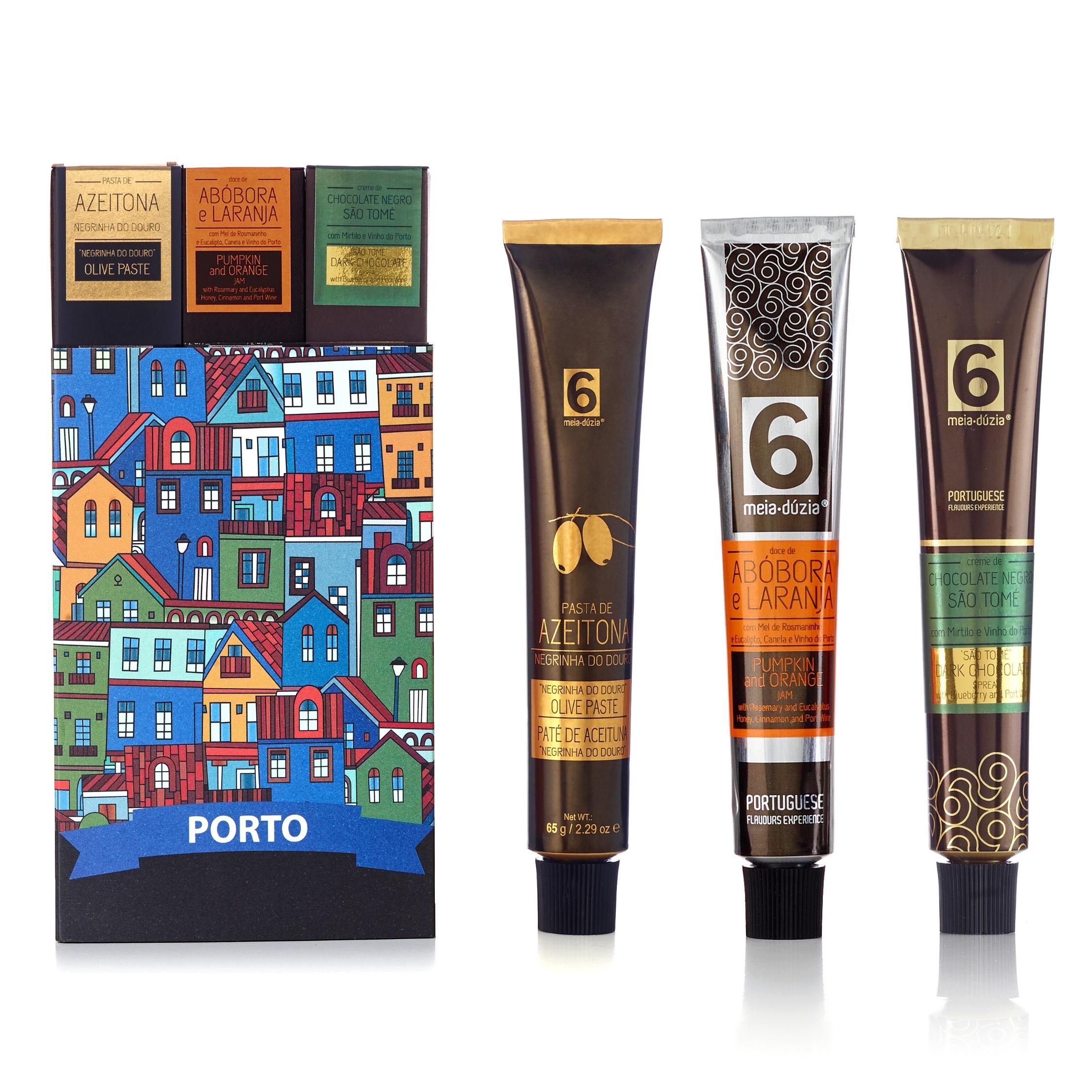 PACK 3 Flavours – Ribeira in Porto – Souvenir of the Douro Valley