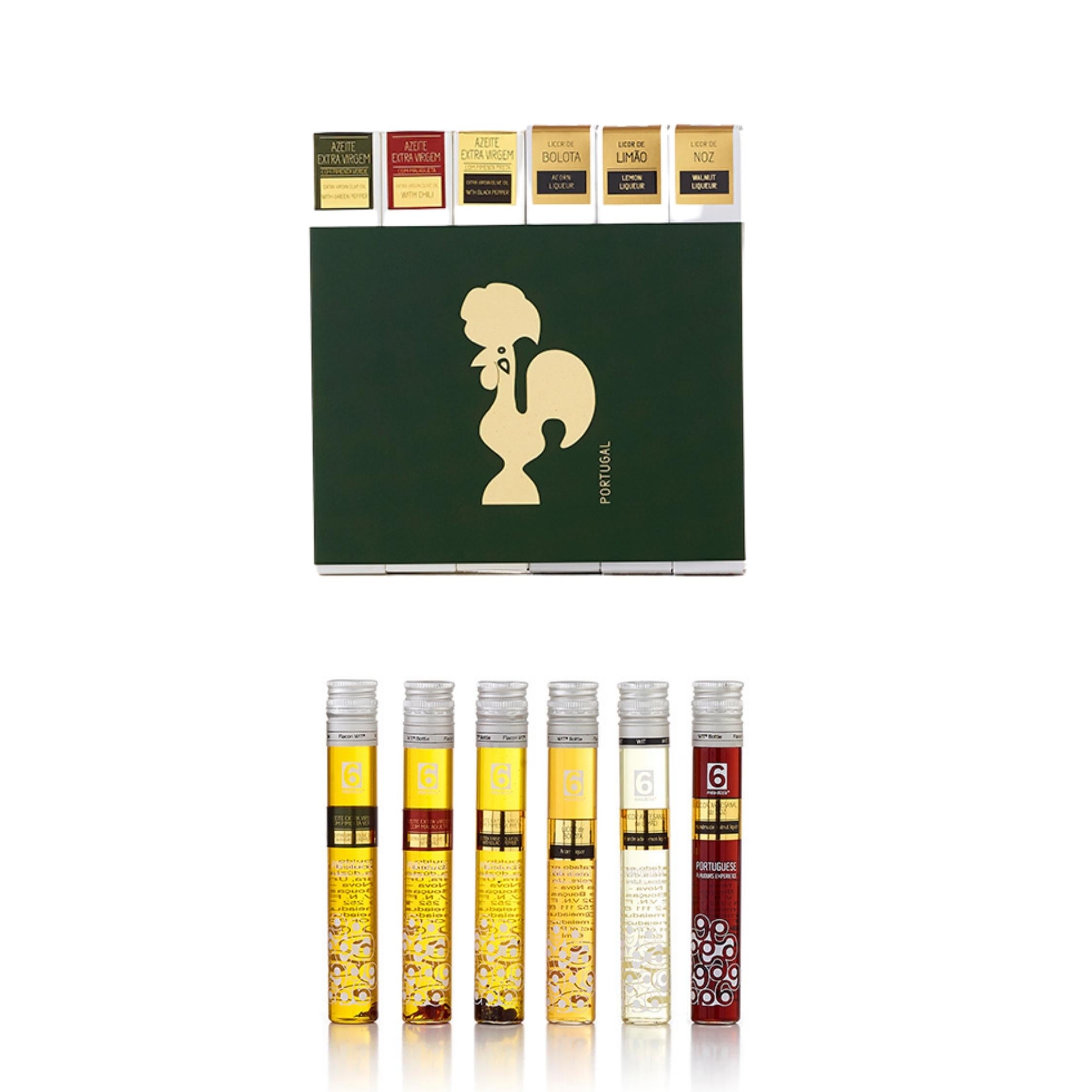 Best Christmas gift for companies under 40€: PACK 6 Liqueurs and Olive Oils - Christmas Special Edition