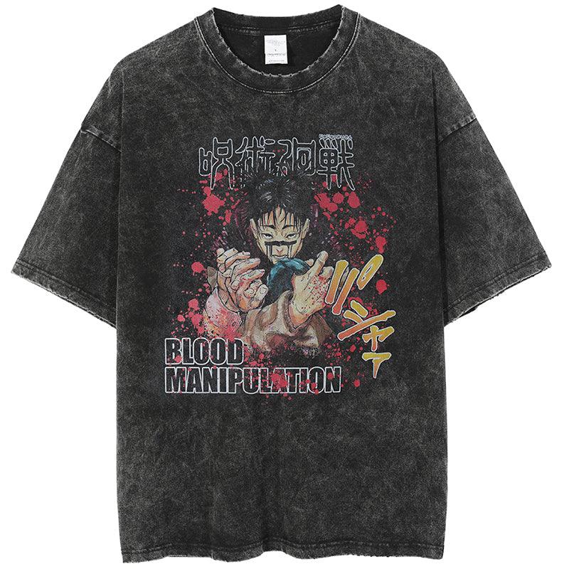 BLOOD MANIPULATION TEE - MANGA - ANIME MERCH