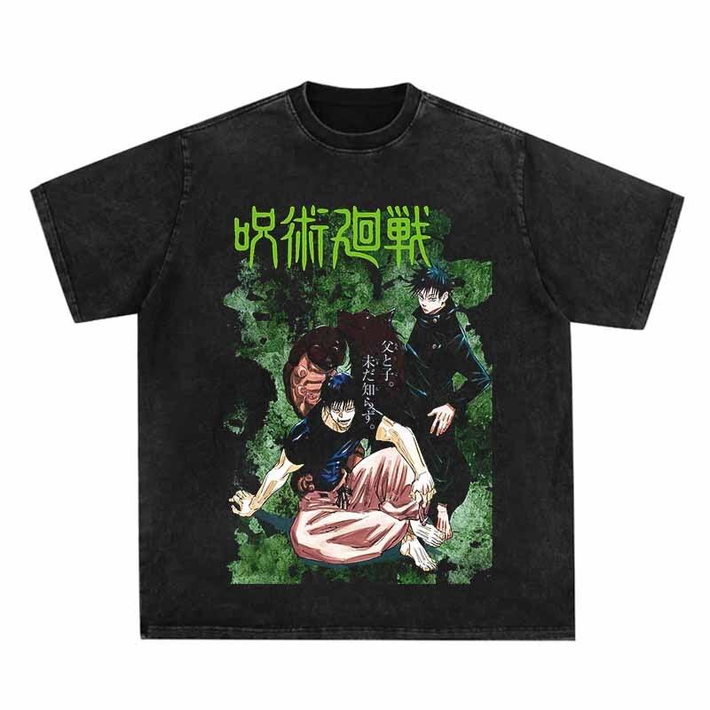 ZIN CLAN VINTAGE TEE - MANGA - ANIME MERCH