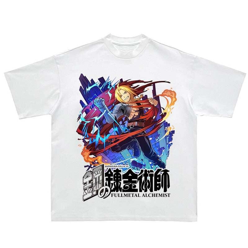 ALCHEMIST FIGHT VINTAGE TEE - MANGA - ANIME MERCH