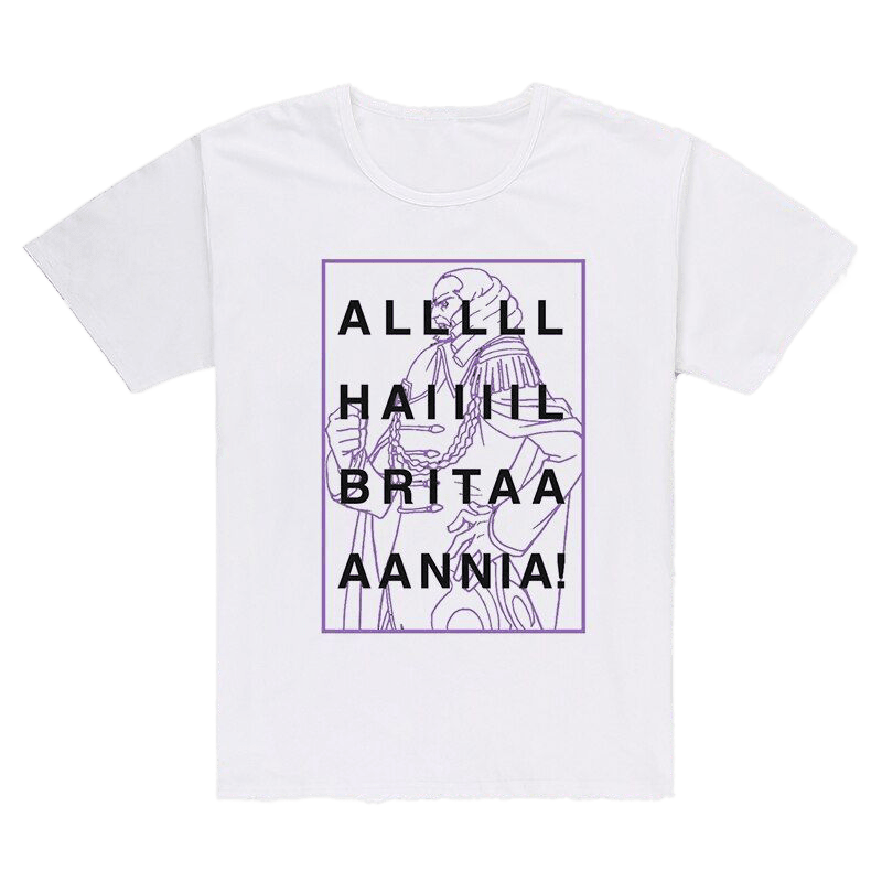 ALL HAIL BRITANNIA TEE - MANGA - ANIME MERCH