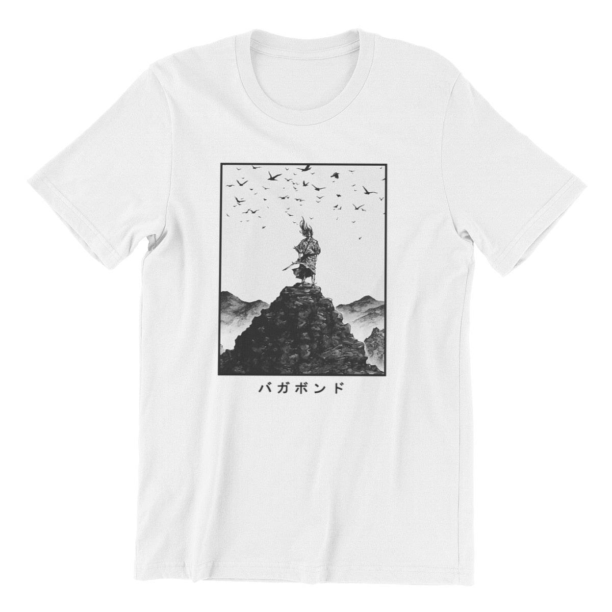 VAGABOND TRIUMPH WHITE TEE - MANGA - ANIME MERCH