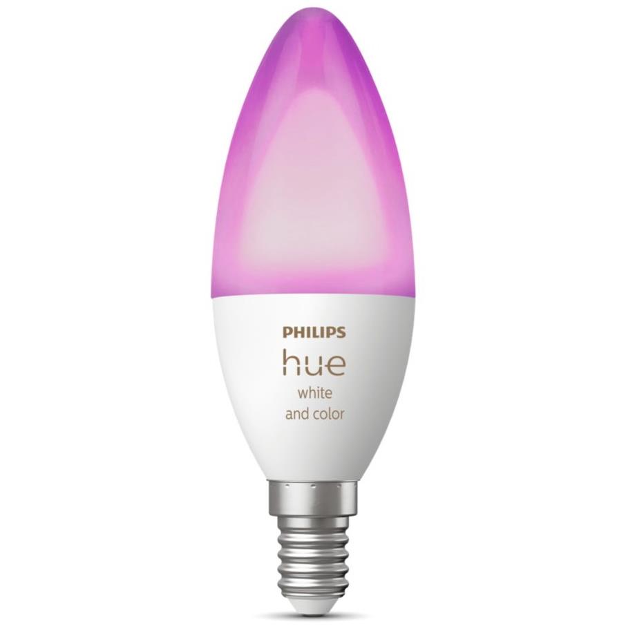 Philips Hue Colour/White 5.3W E14 Candle Bulb