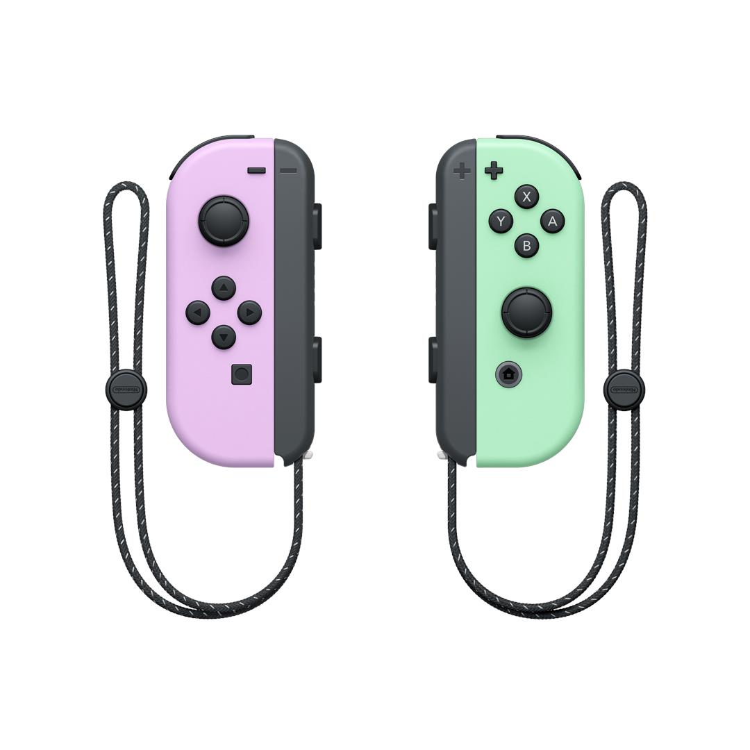 Nintendo Switch Joy-Con Controller Pair (Purple & Neon Orange 