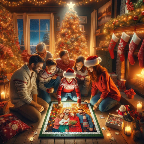 Christmas kids puzzles